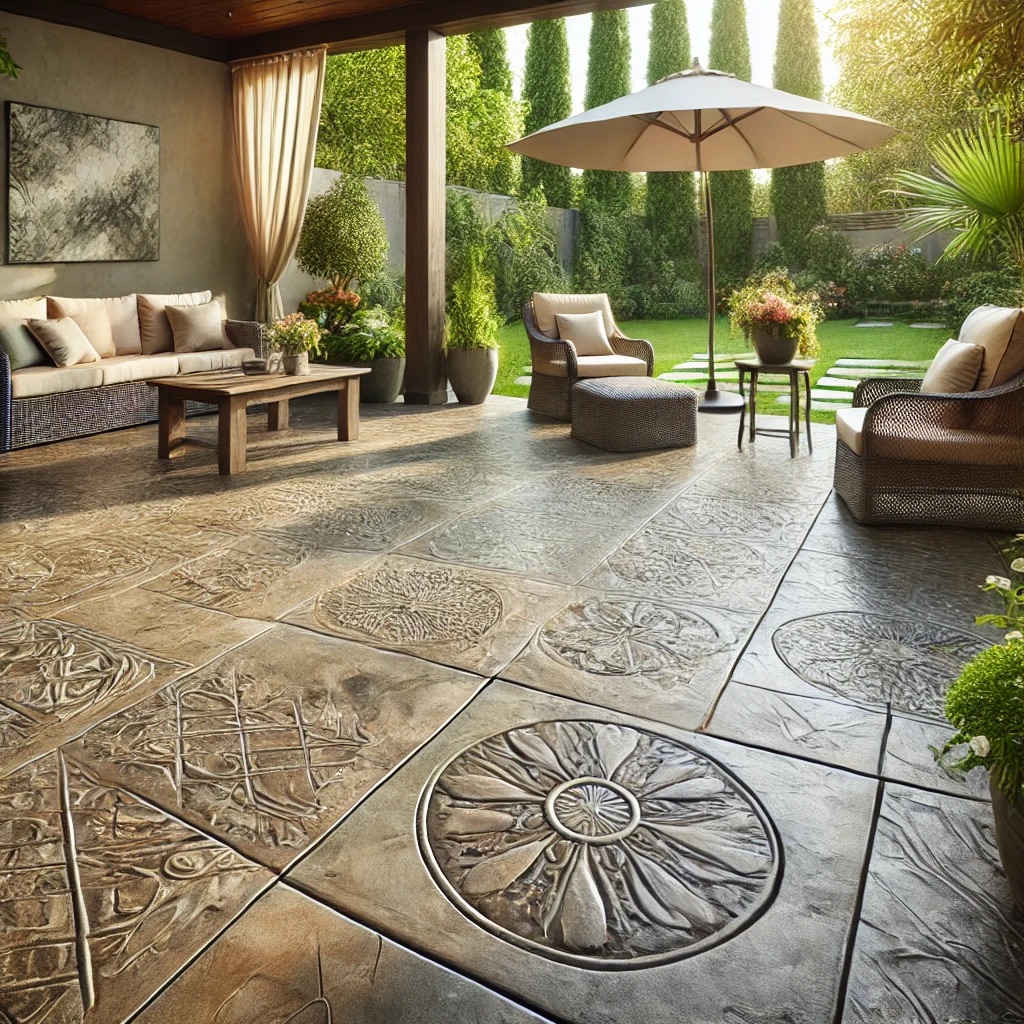 concrete stamping for patios