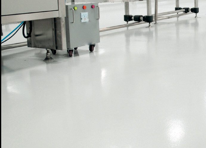 easy maintenance anti static epoxy flooring