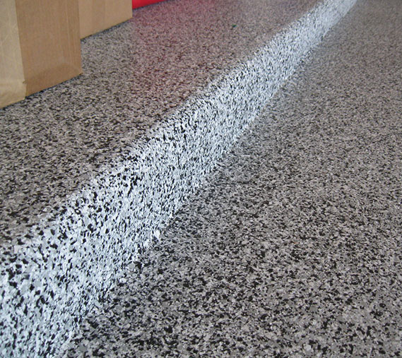 long lasting flake epoxy flooring