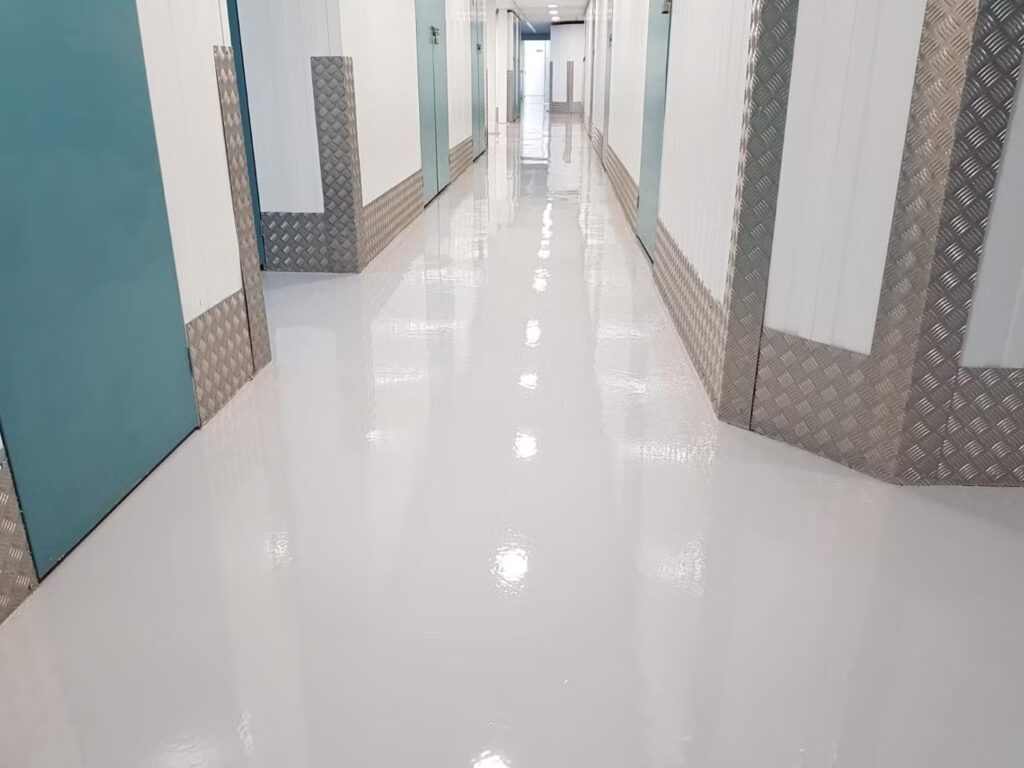 static reduction epoxy flooring